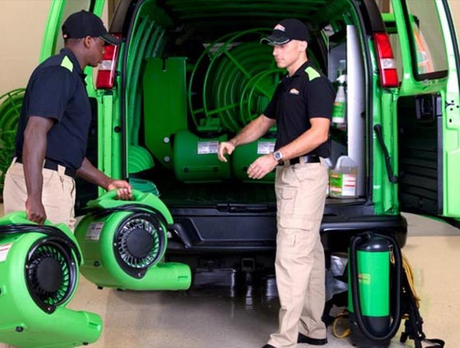 We Care! - Image of SERVPRO technicians