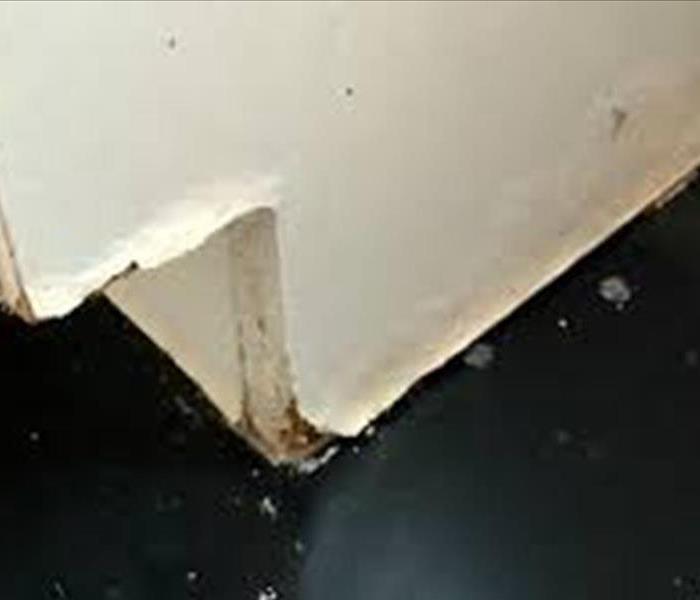 Signs of water damage in your cabinet